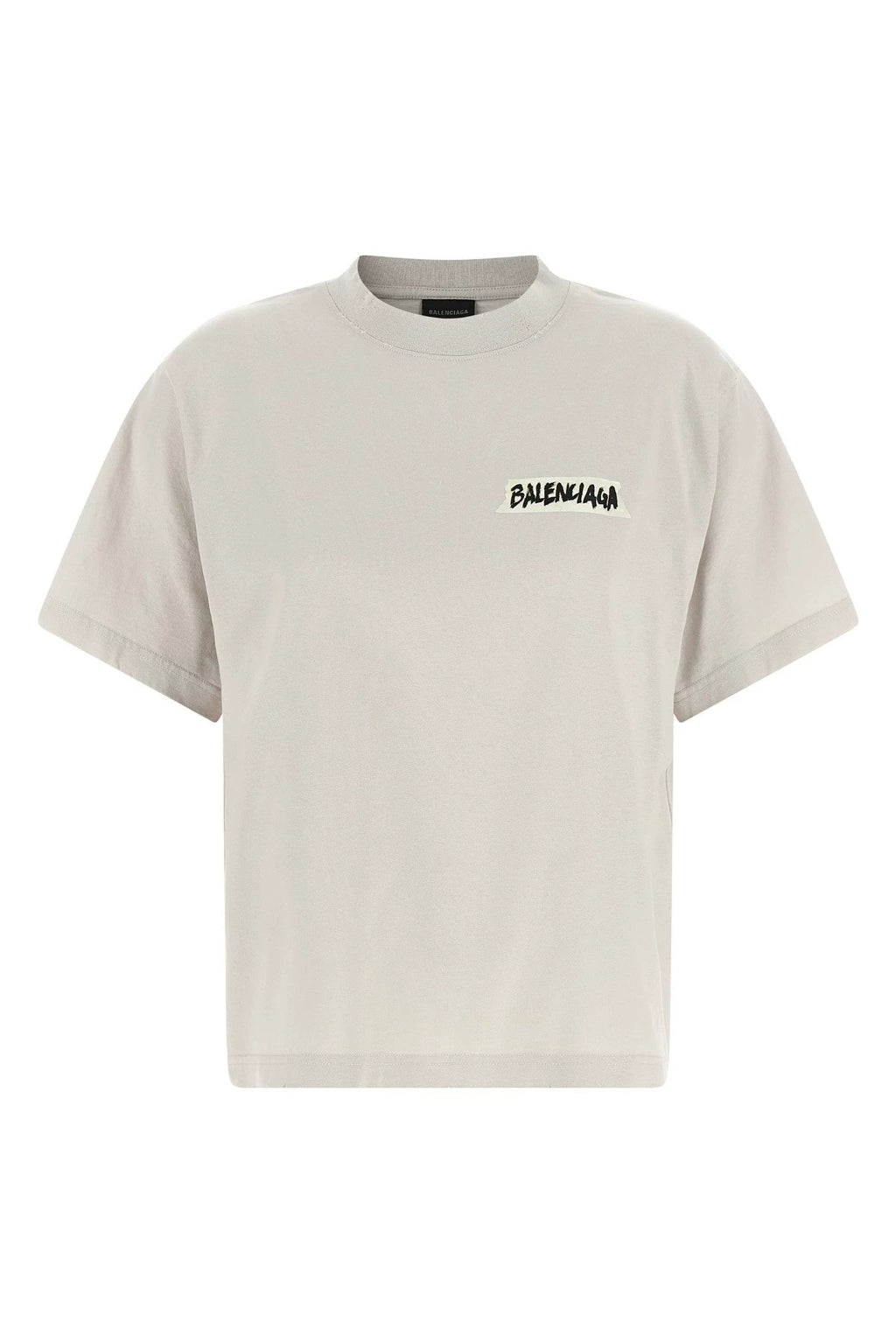 Balenciaga Women's Logo T-Shirt in Black