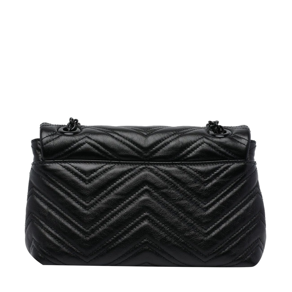 Gucci Women's Gg Marmont Small Bag in Black