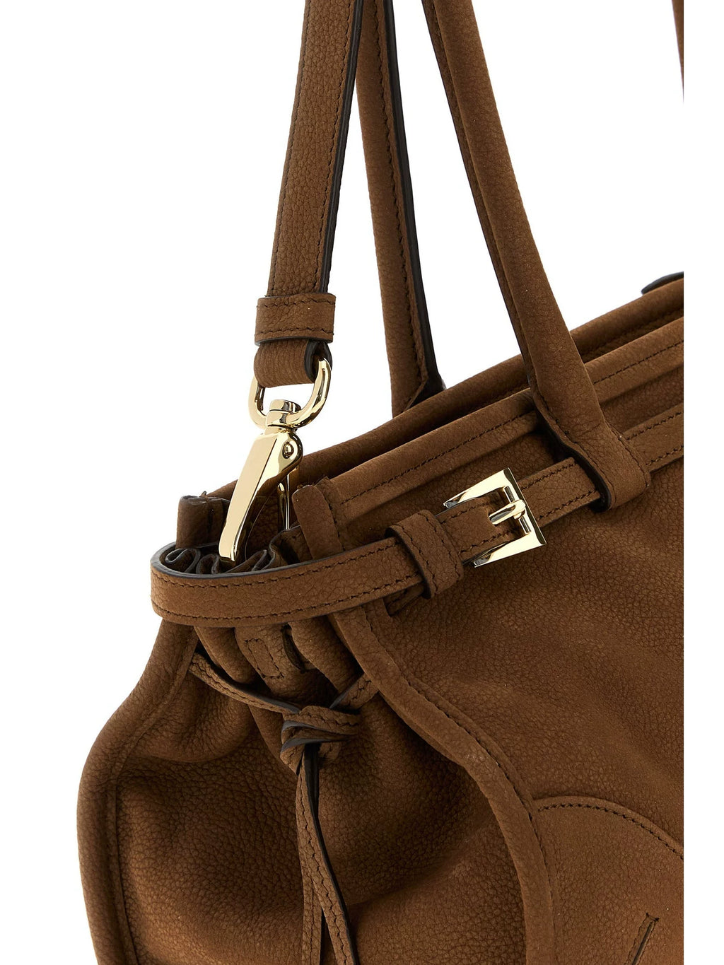 Prada Women's Bonnie Medium Bag in Brown