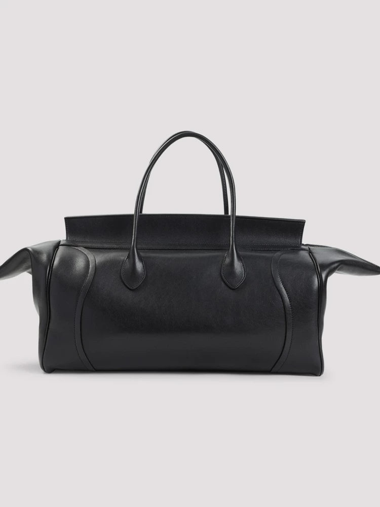 Celine Women's New Luggage Large Handbag in Black