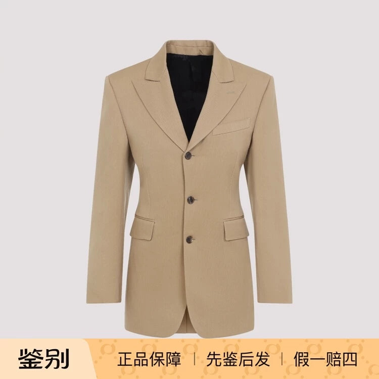 Celine Women's Coat in Camel