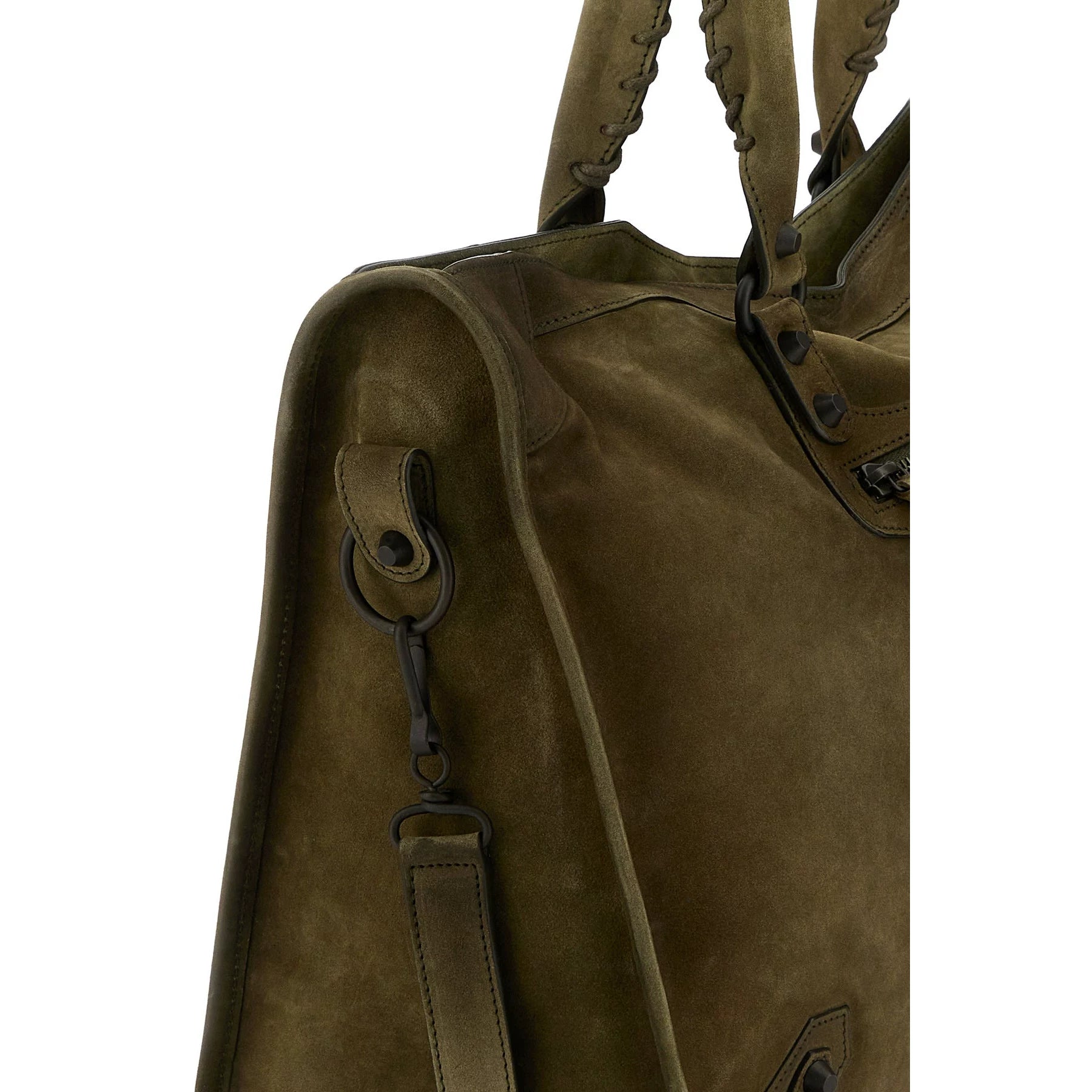 Balenciaga Men's Le City Large Bag in Green