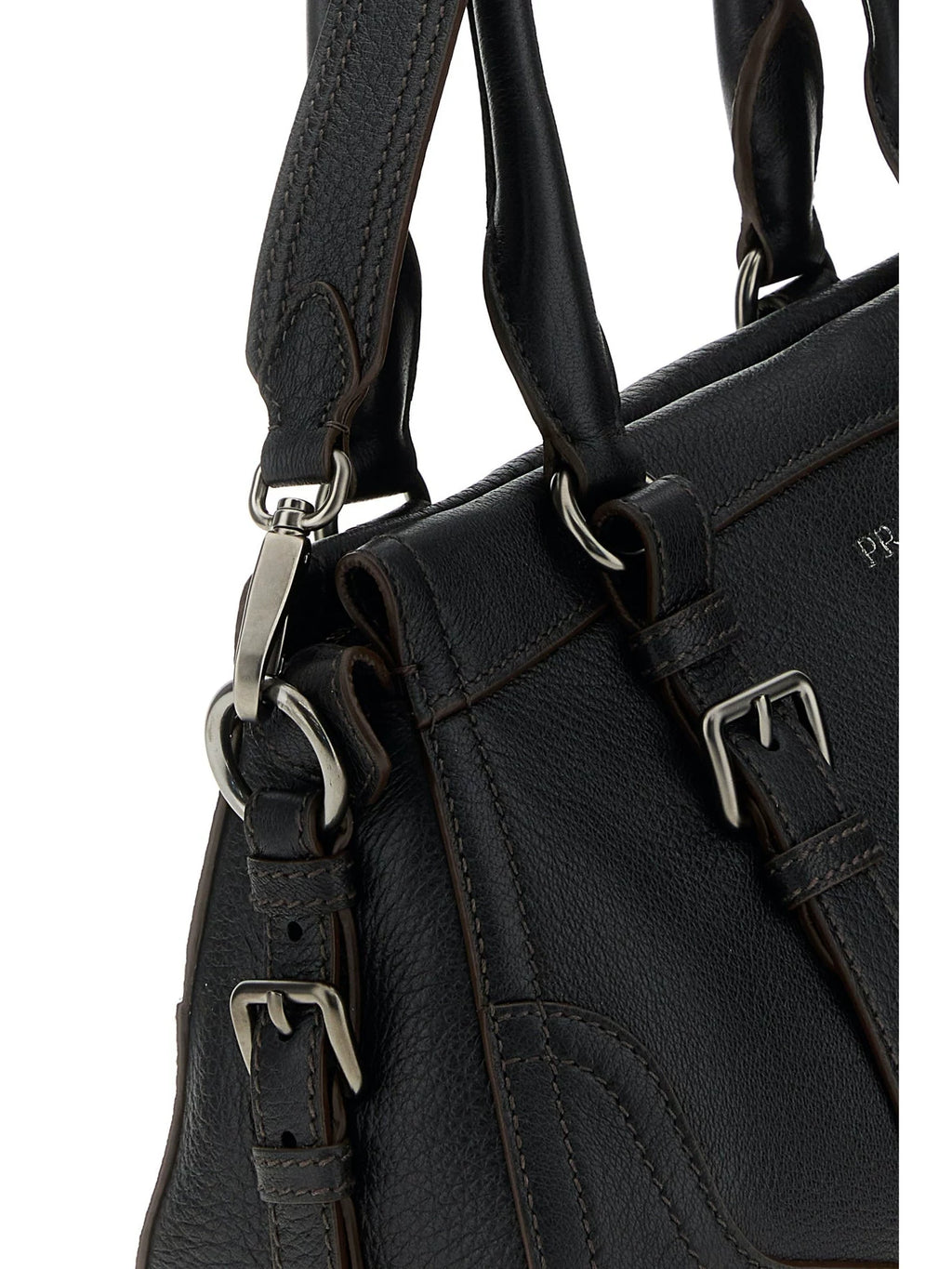 Prada Women's Large Shoulder Bag in Black