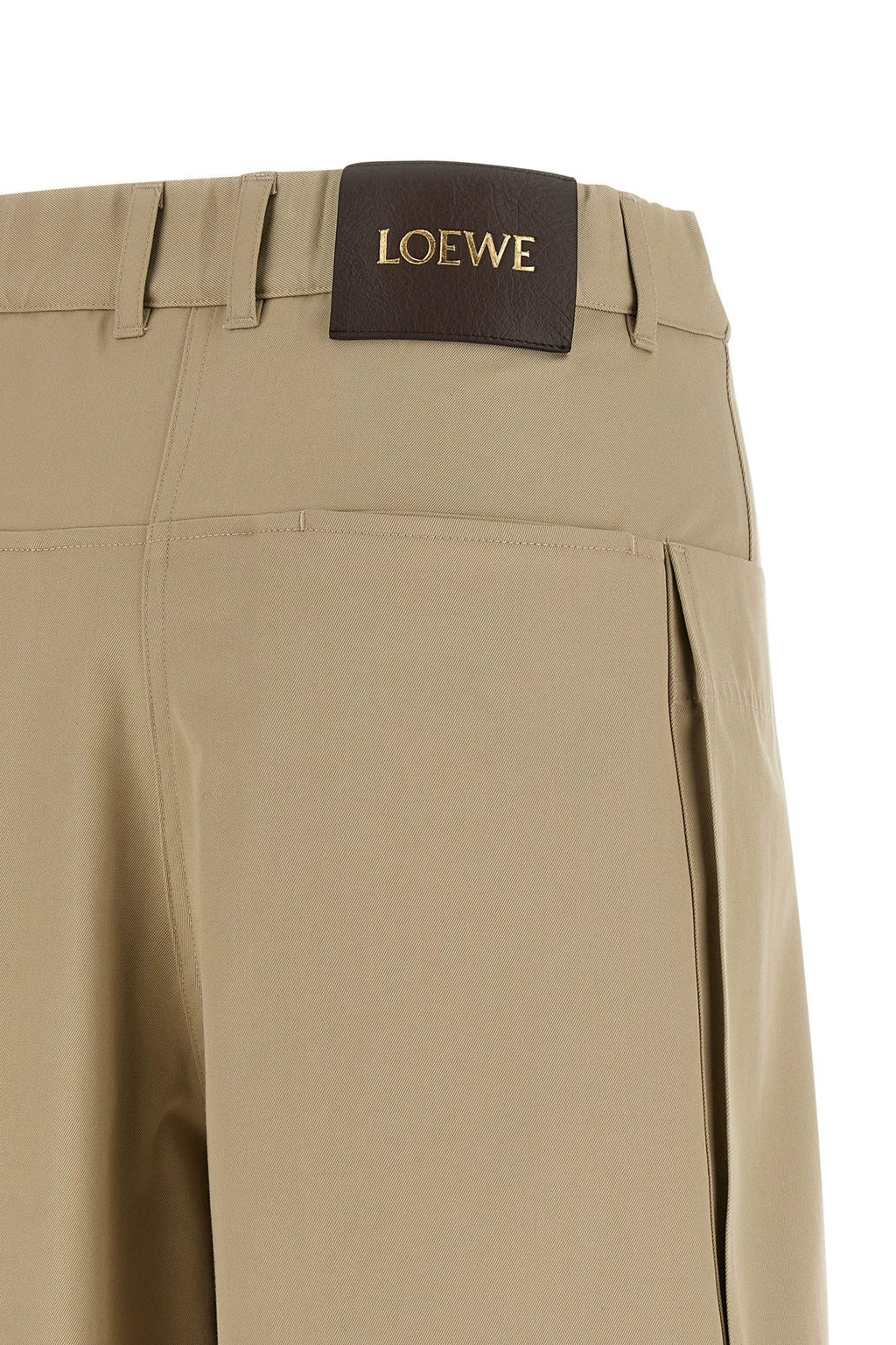 Loewe Women's Pants in Beige