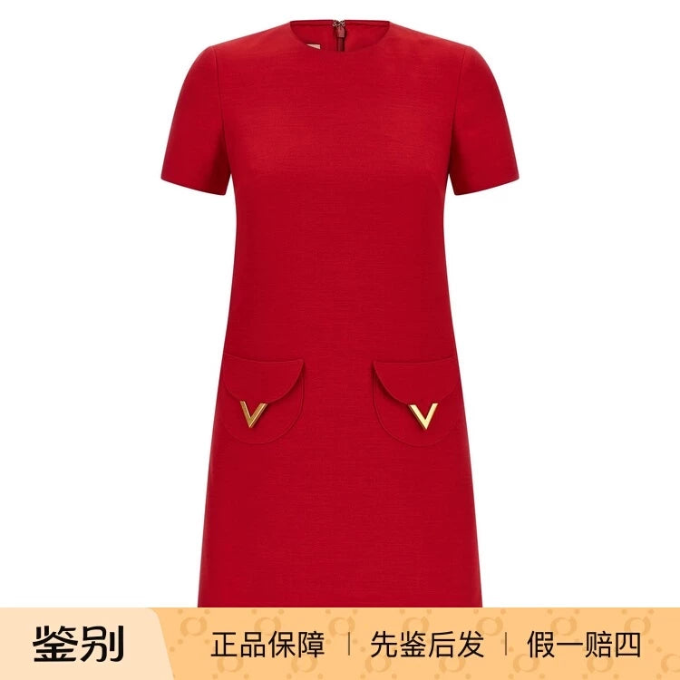 Valentino Dress in Red
