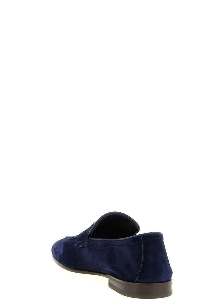 Brunello Cucinelli Men's Loafers in Blue