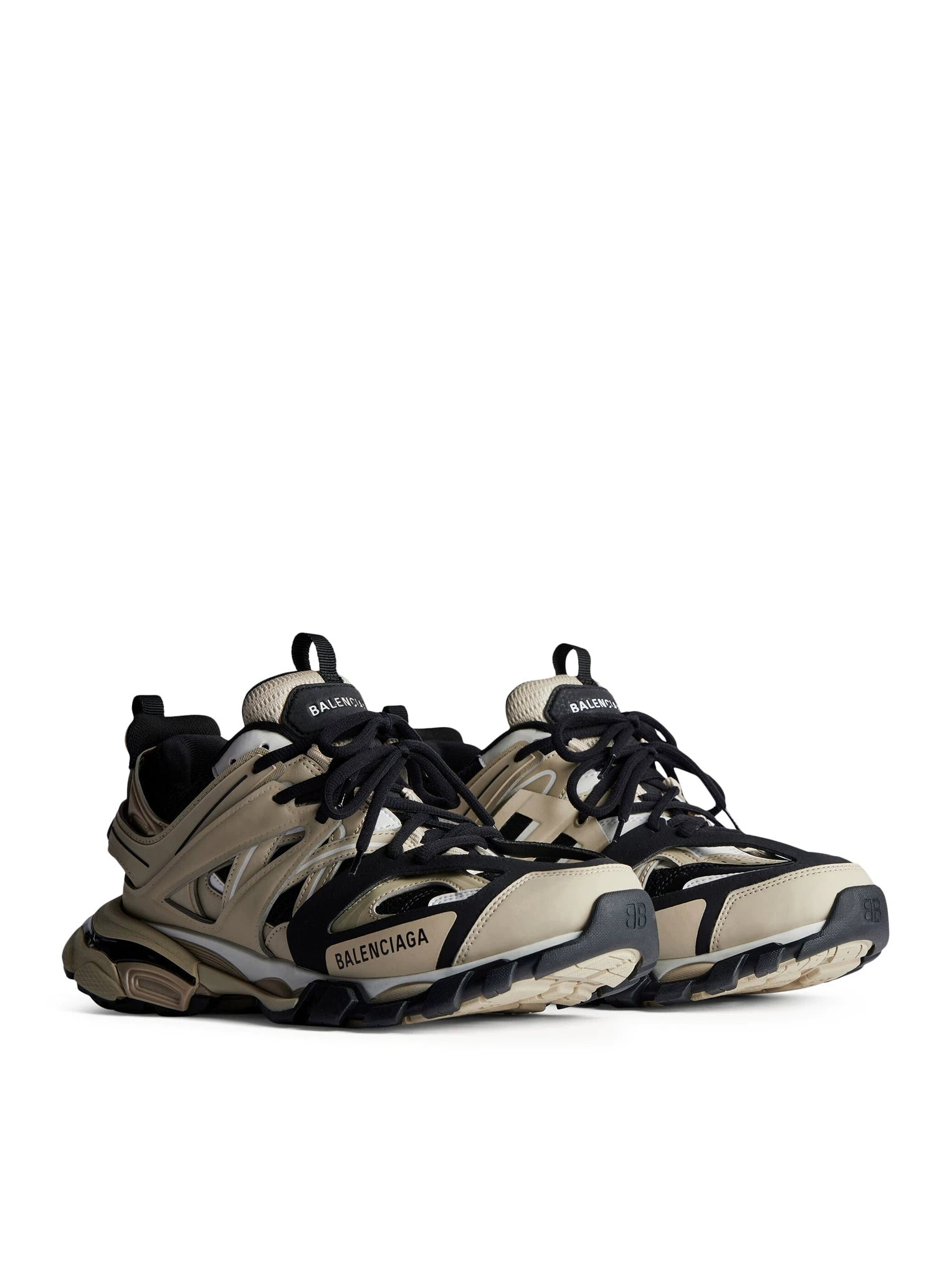 Balenciaga Men's Track Sneakers in Black