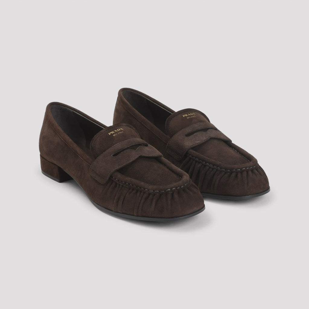Prada Women's Loafers in Brown