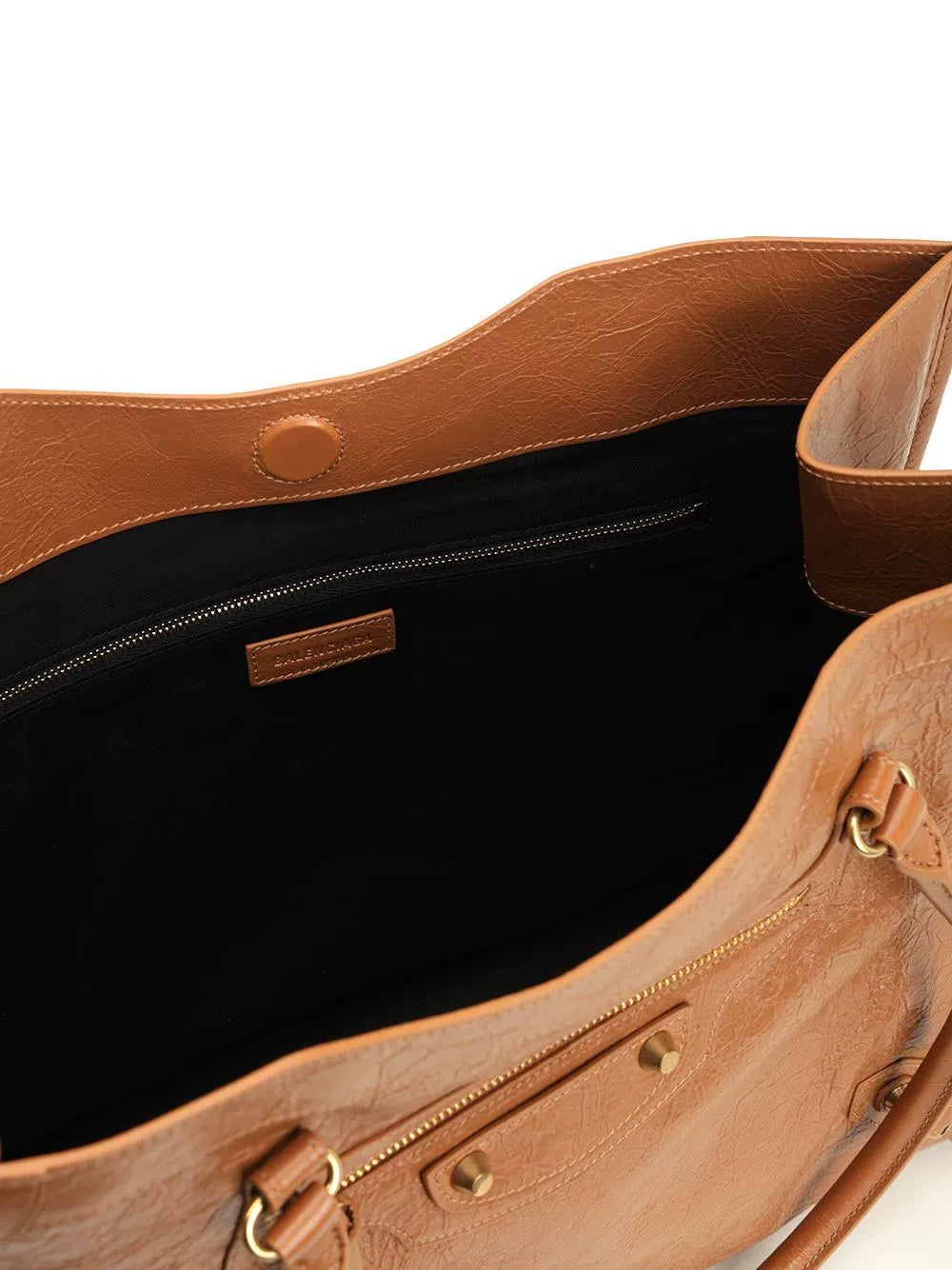 Balenciaga Women's Le City Medium Bag in Camel