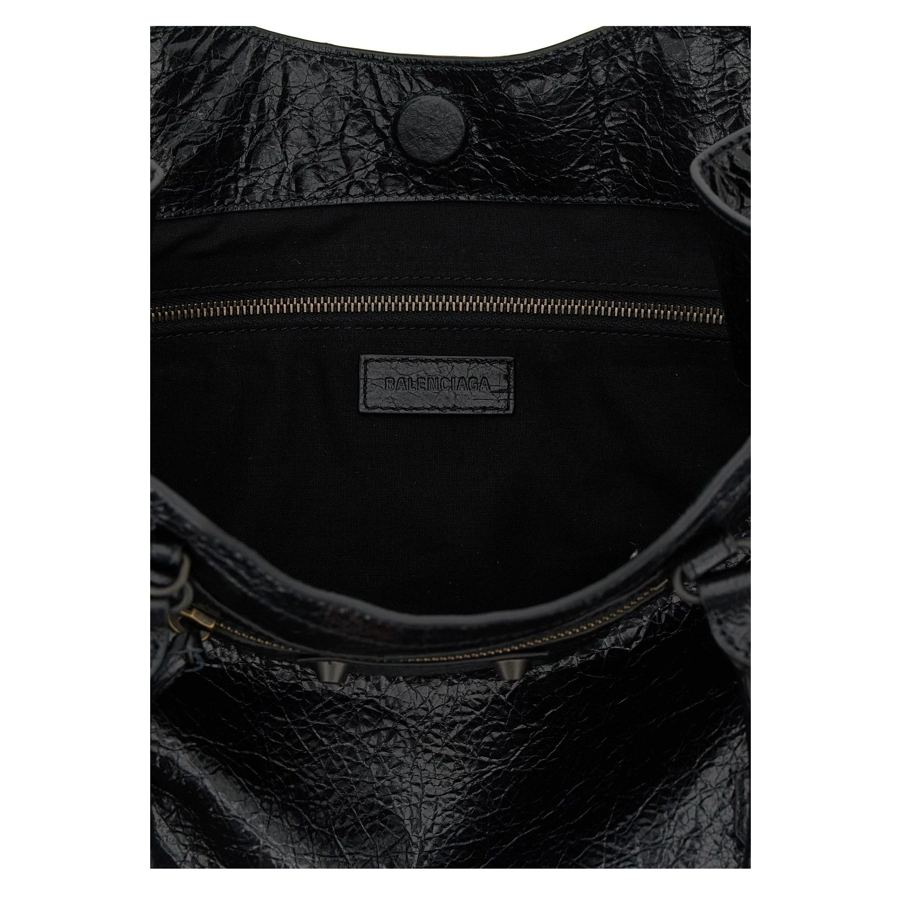 Balenciaga Women's Le City Small Shoulder Bag in Black