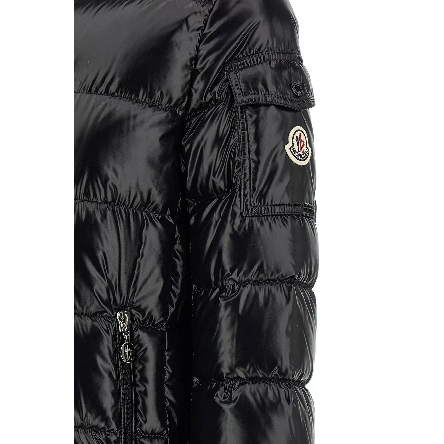 MONCLER Women's Courcelles Hooded Down Coat in Black