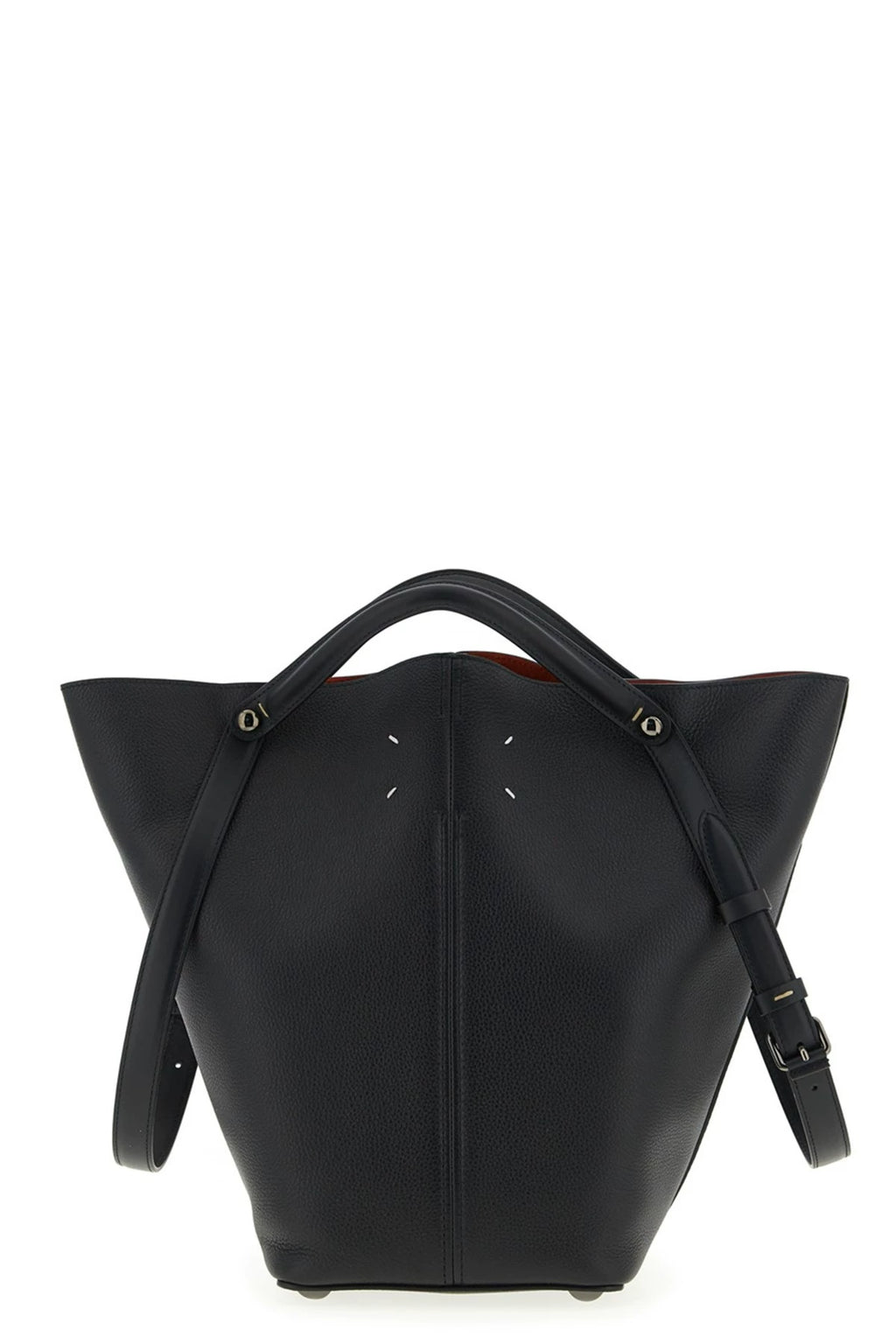 Maison Margiela Women's Dress Age Shoulder Bag in Black
