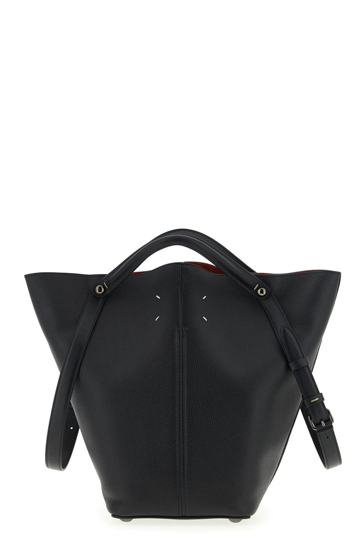 Maison Margiela Women's Dress Age Shoulder Bag in Black