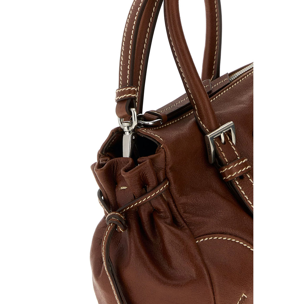 Prada Women's Karin Small Bag in Brown