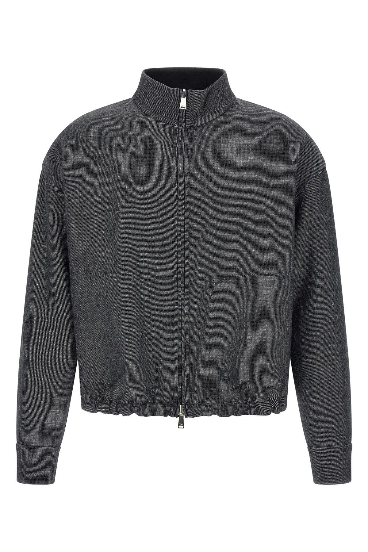 Fendi Men's Jacket in Blue