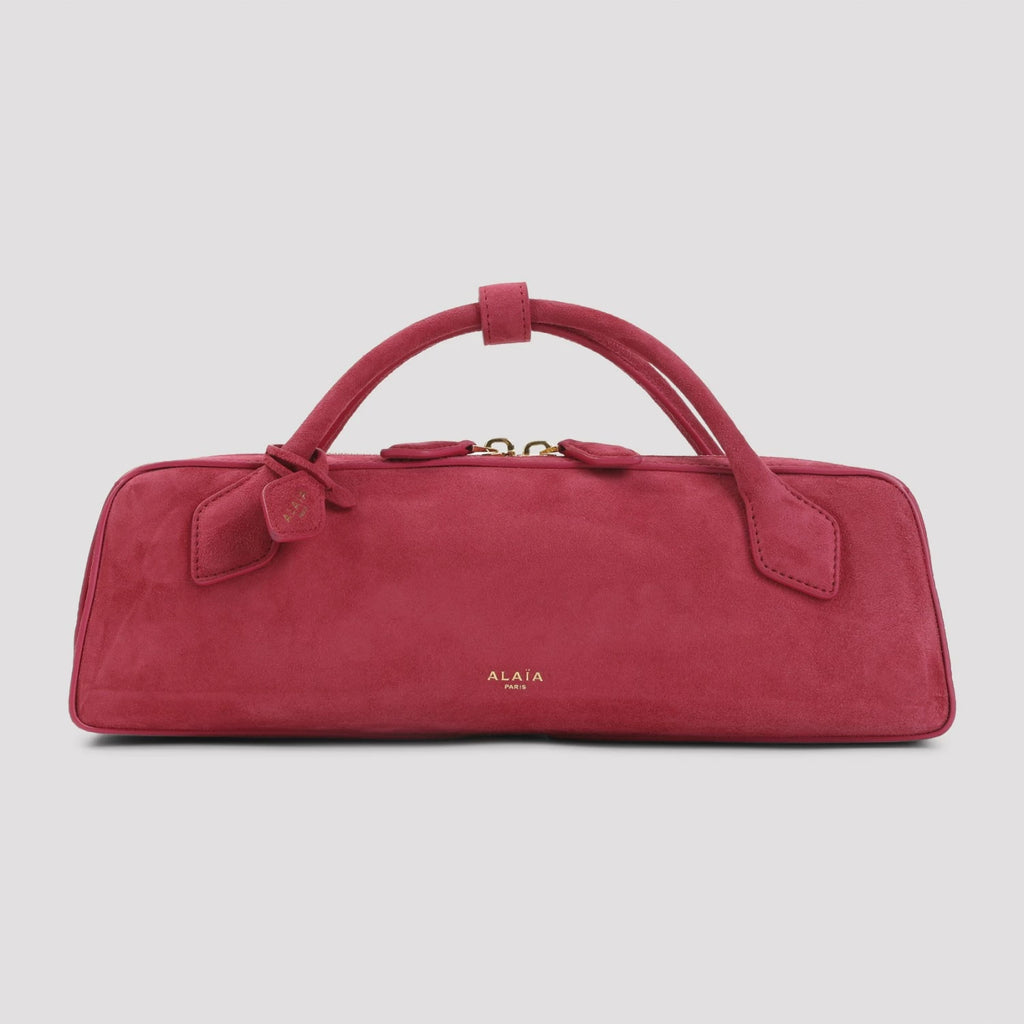 Alaia Women's Teckel Clutch Medium Handbag in Red