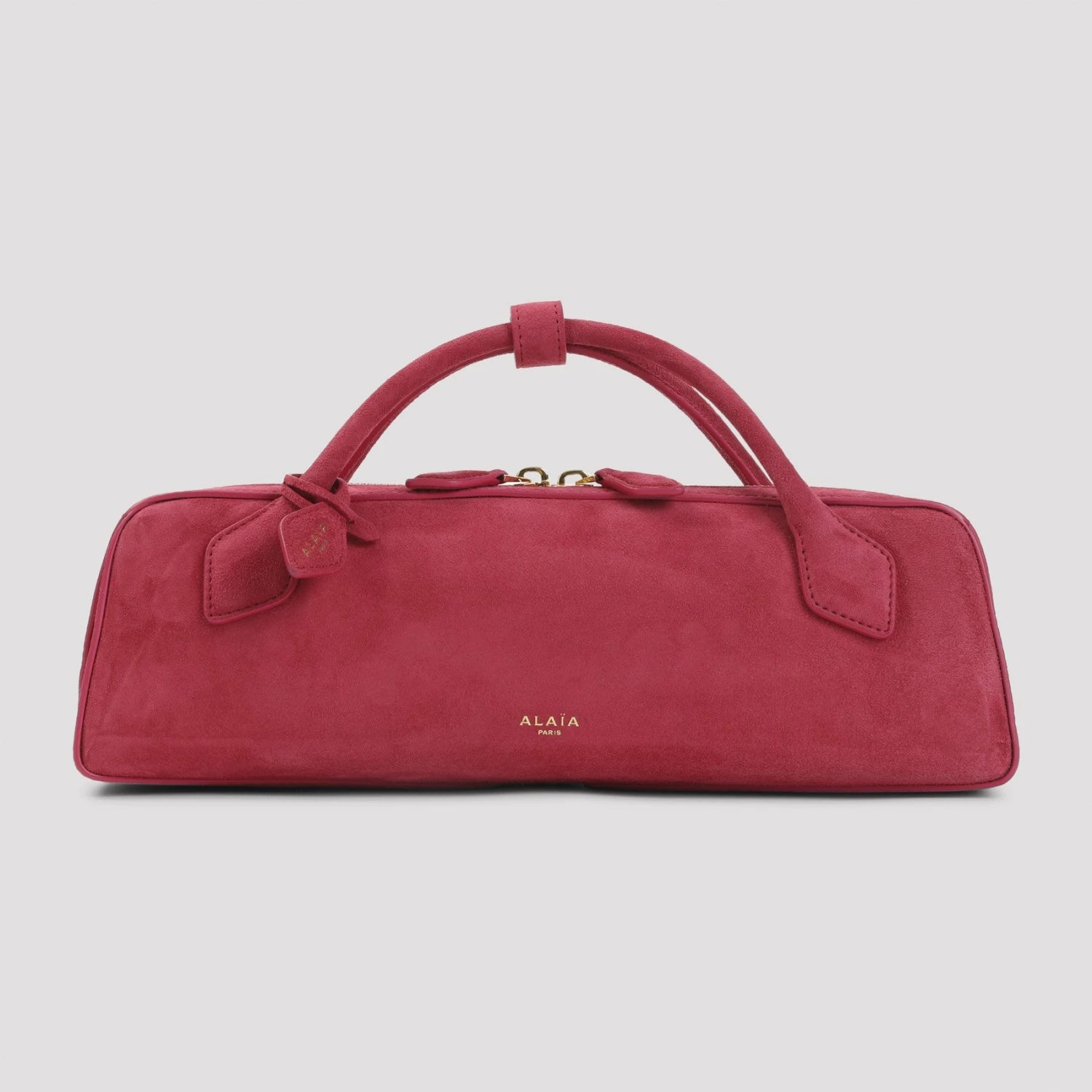 Alaia Women's Teckel Clutch Medium Handbag in Red