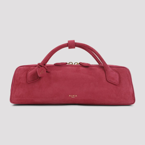 Alaia Women's Teckel Clutch Medium Handbag in Red