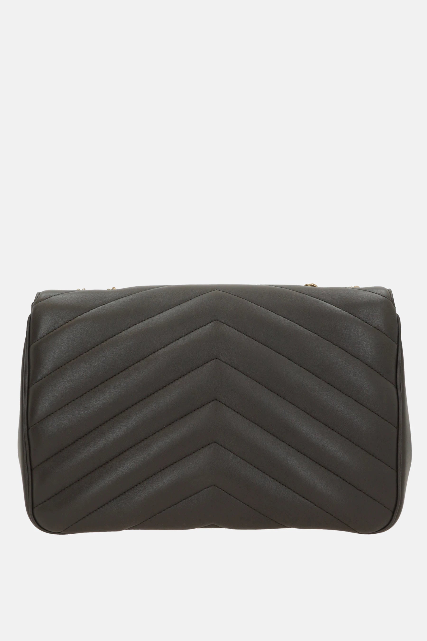 Saint Laurent Women's Saint Laurent YSL Loulou Large Bag in Grey