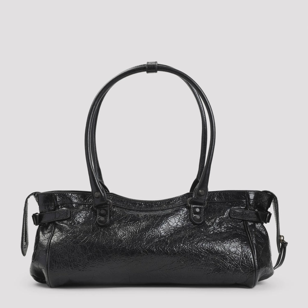 Balenciaga Women's Le City East West Bag in Black