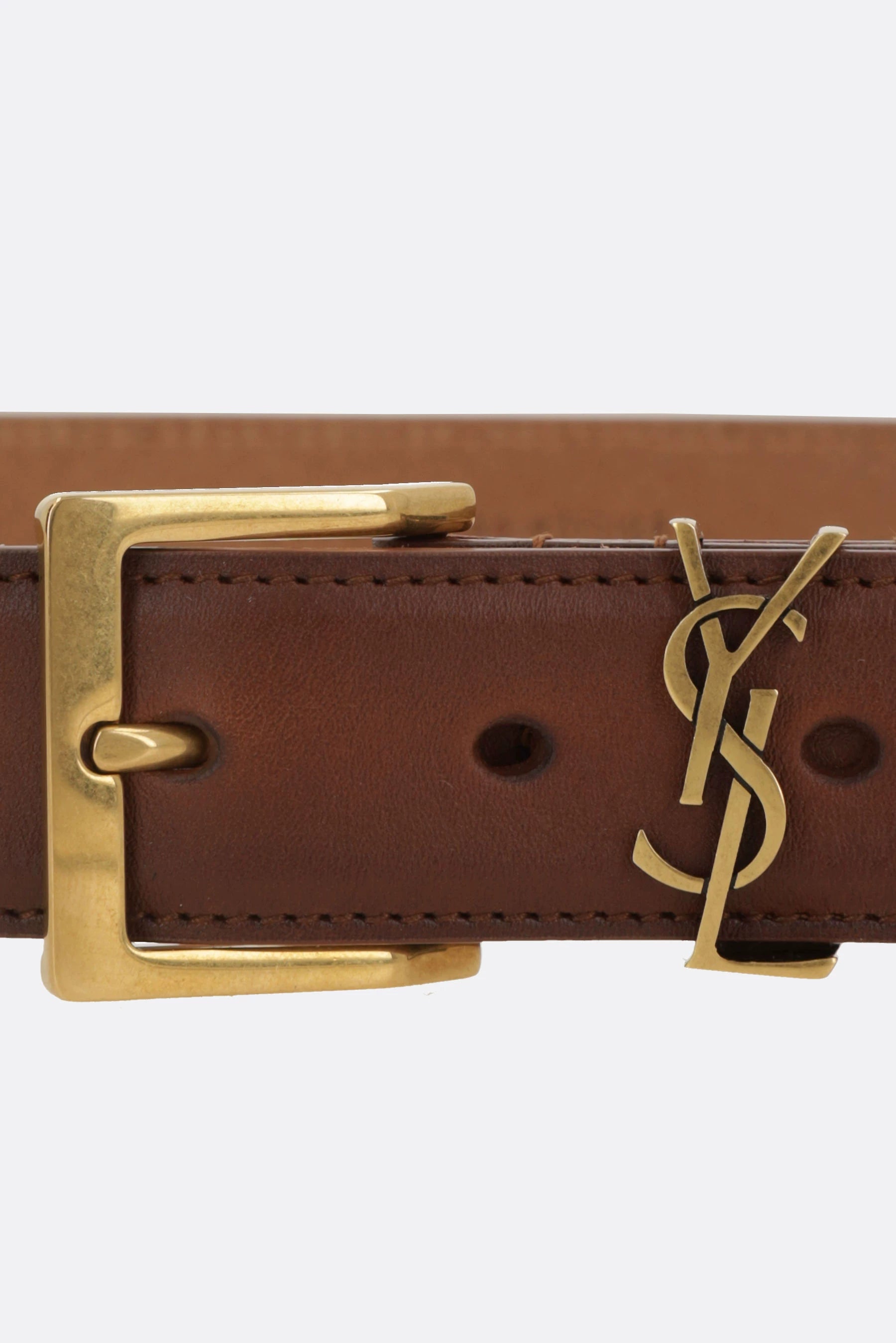 Saint Laurent Men's YSL Belt
