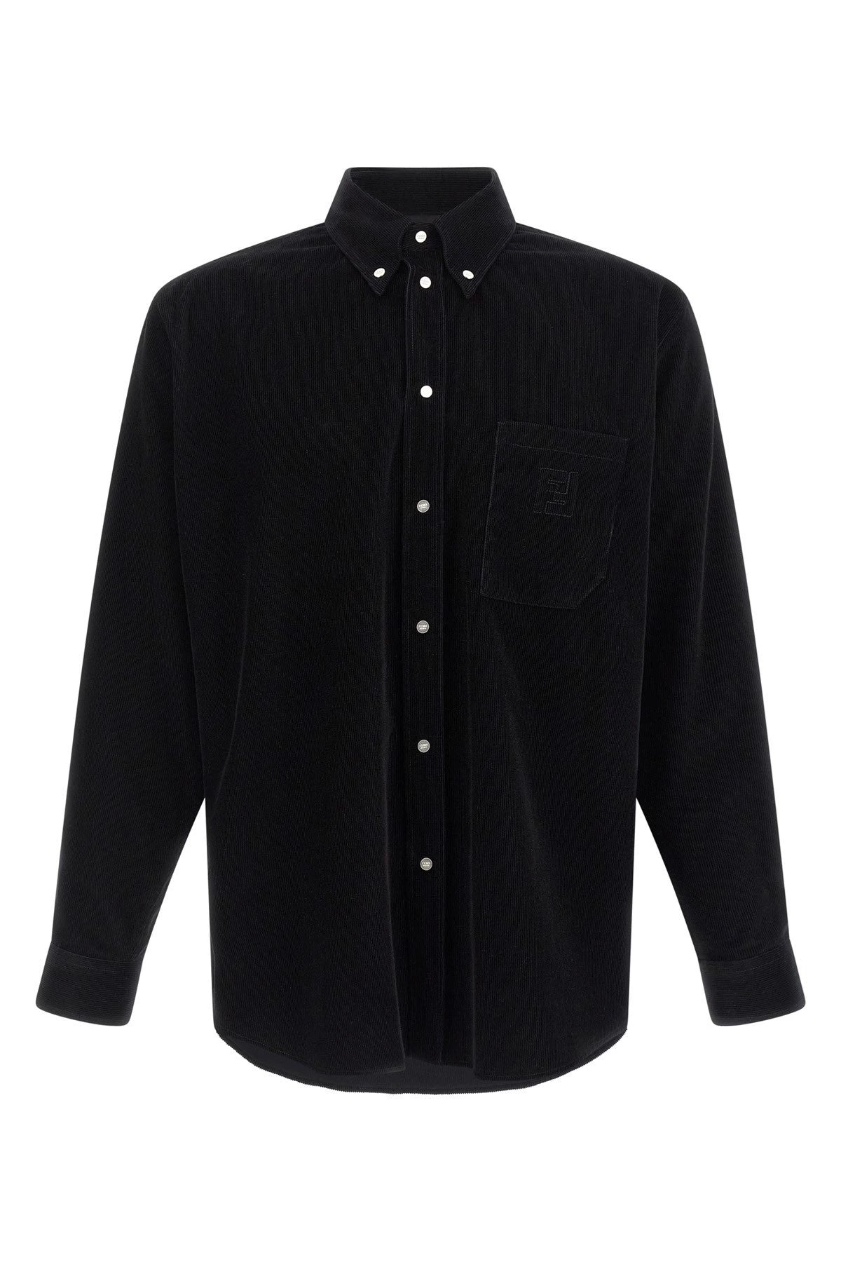 Fendi Men's Shirt in Black