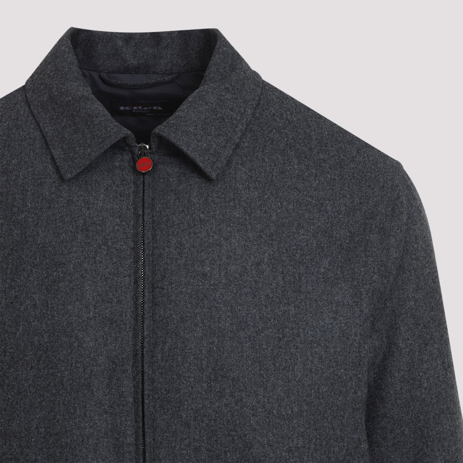 Kiton Men's Jacket in Grey