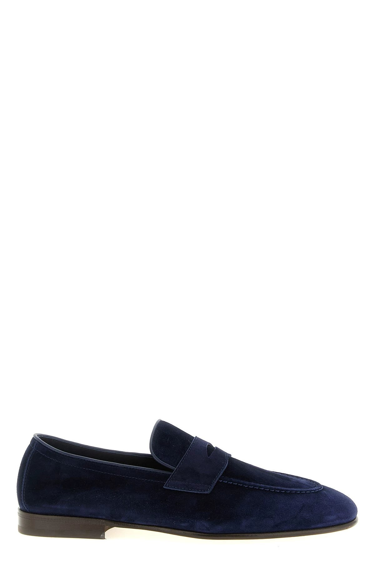 Brunello Cucinelli Men's Loafers in Blue