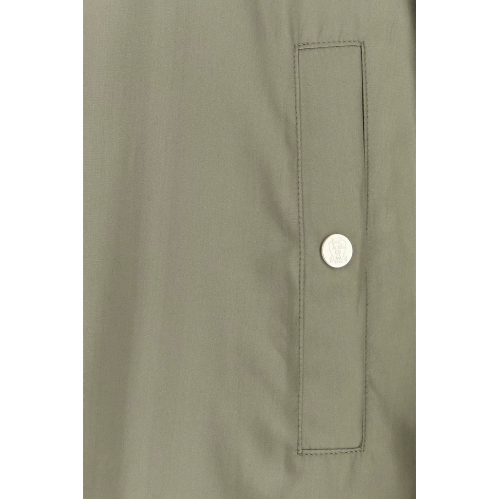 Brunello Cucinelli Men's Jacket in Grey