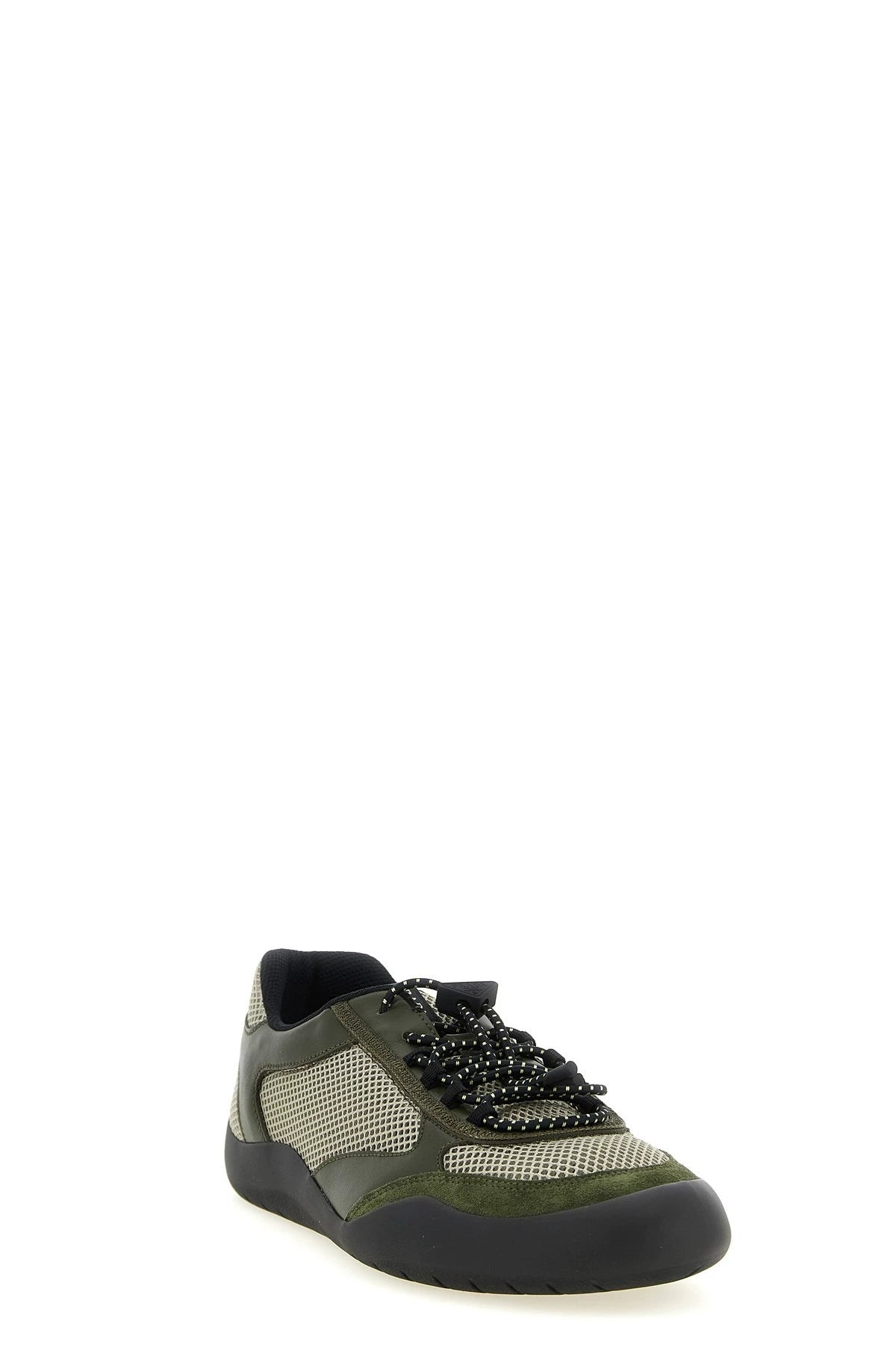Prada Men's Speedrock Sneakers in Green