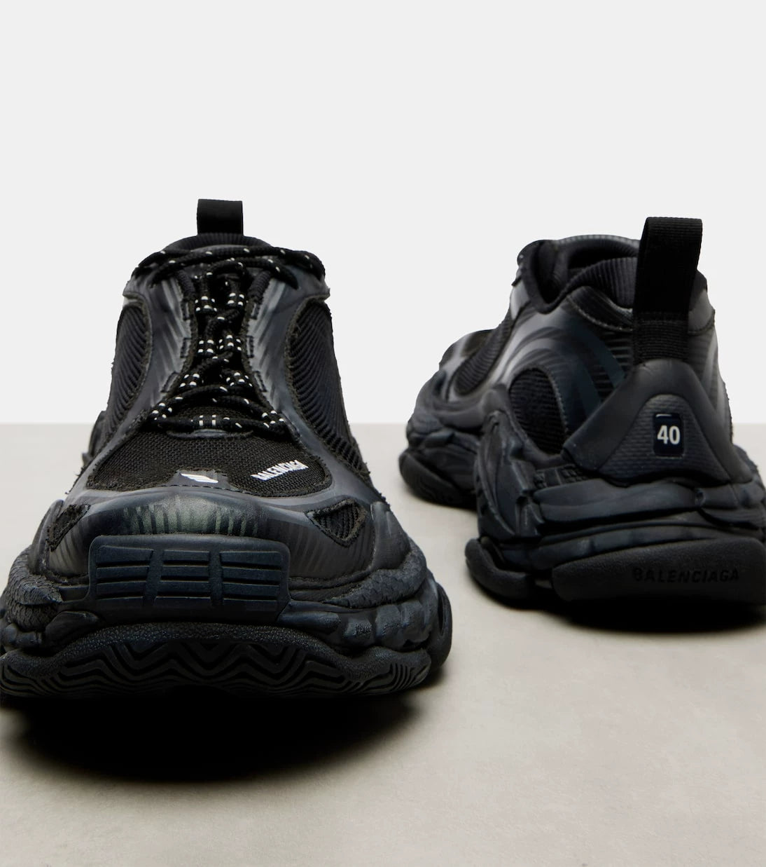 Balenciaga Men's Triple S.2 Sneakers in Black