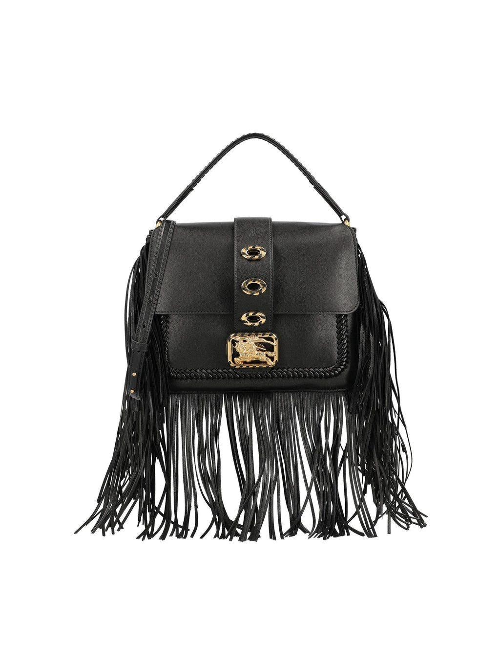 Burberry Women's Rider Small Shoulder Bag in Black