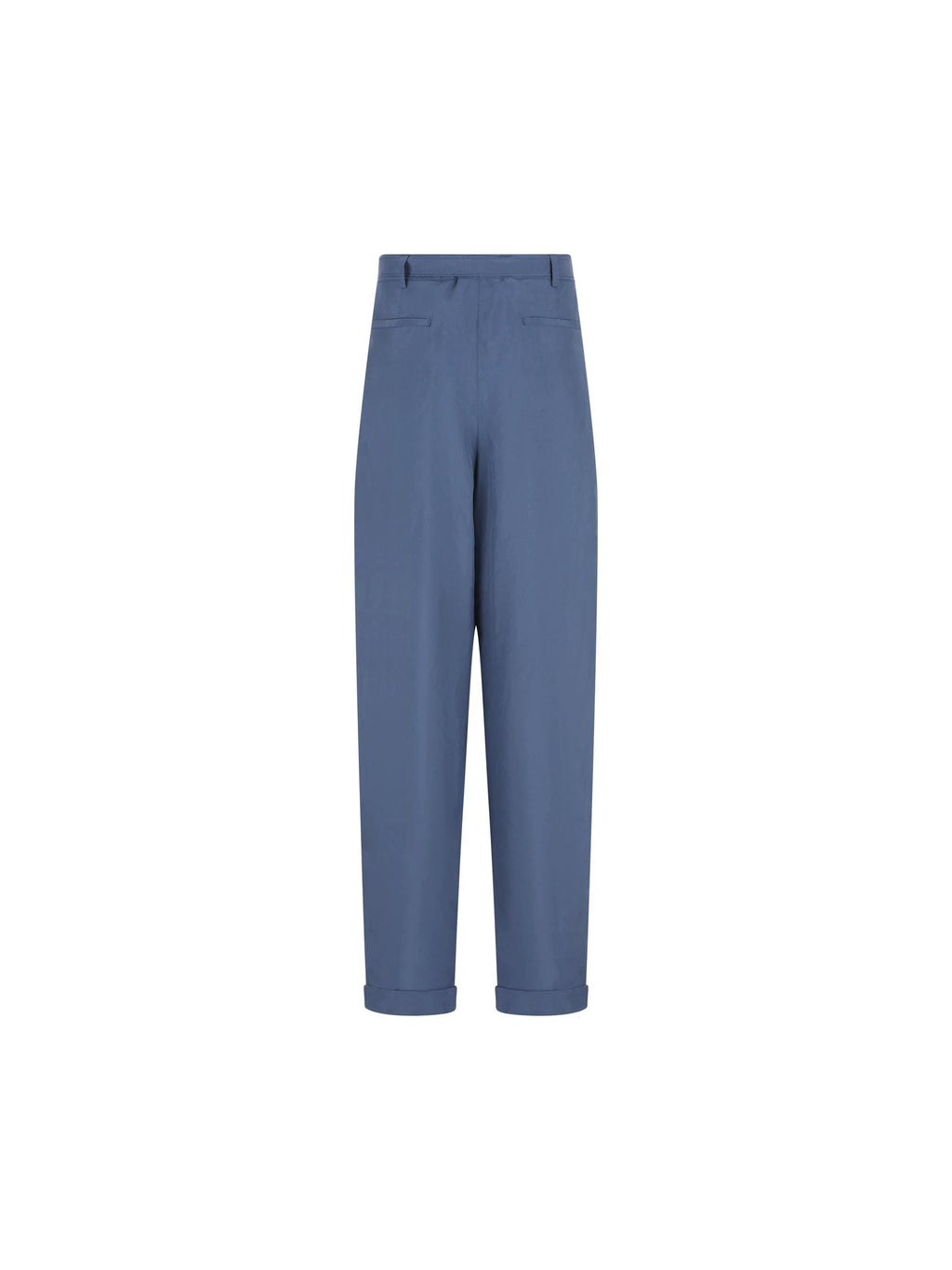 Saint Laurent Men's Ysl Pants in Blue