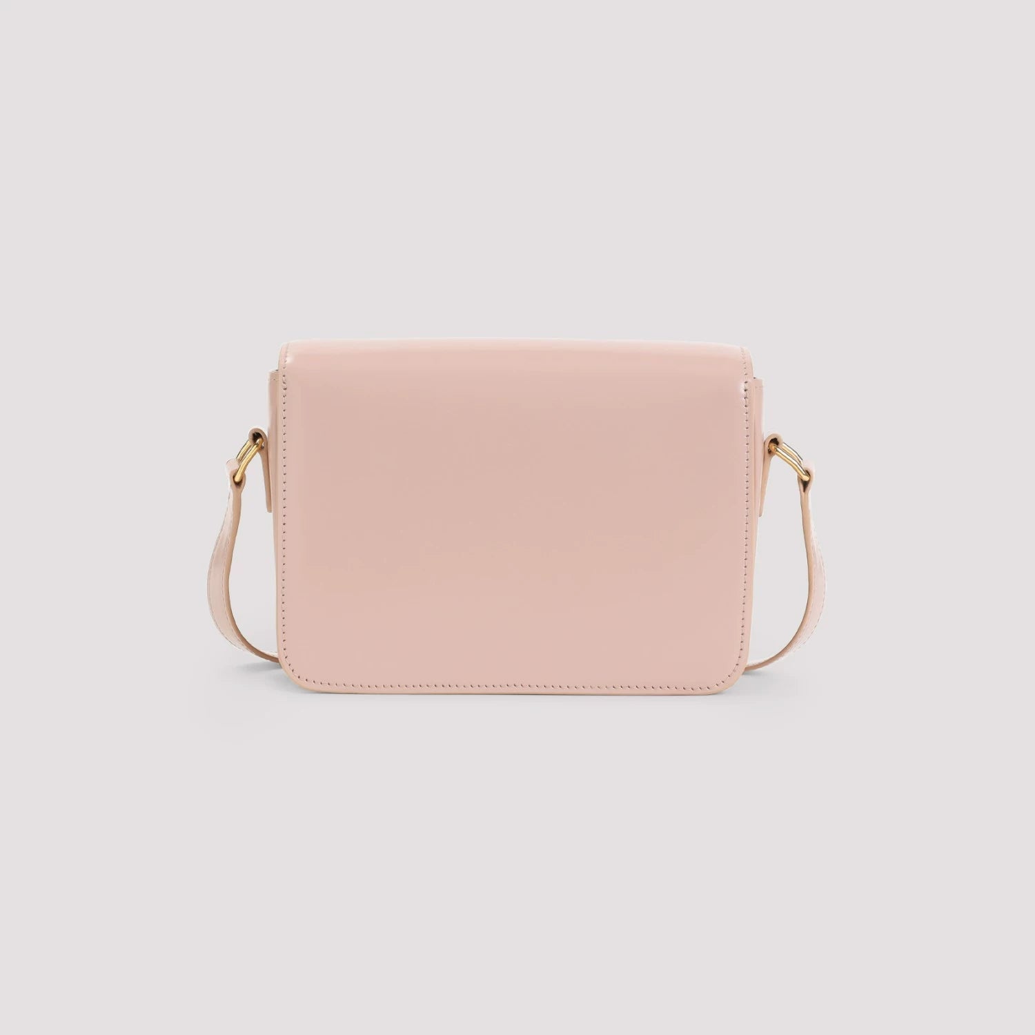 Celine Women's Teen Triomphe Small Shoulder Bag in Soft Peach