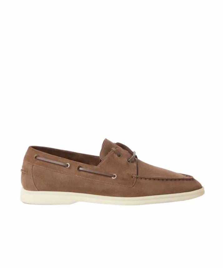Loro Piana Men's Sea Sail Loafers in Brown