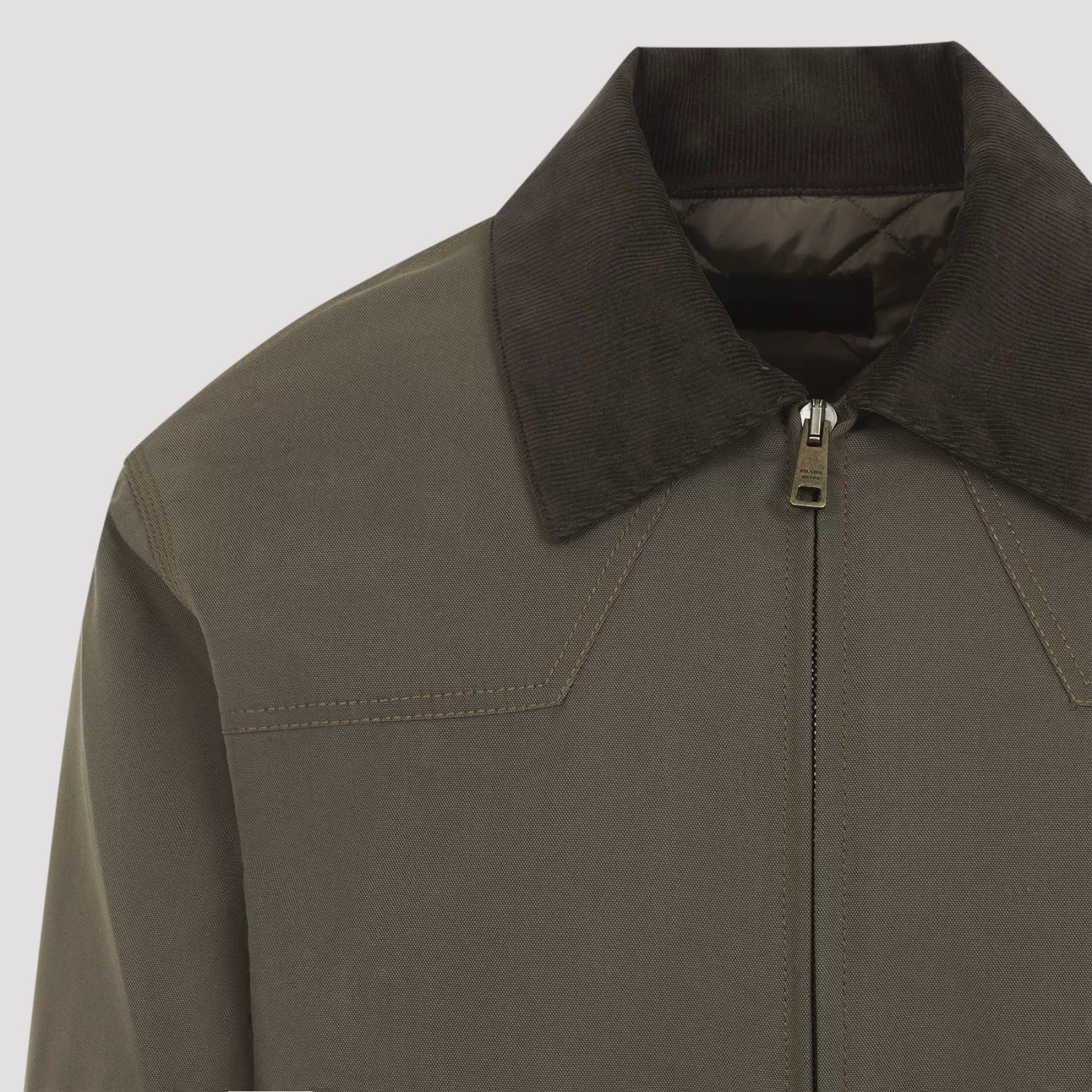 Prada Men's Jacket in Brown