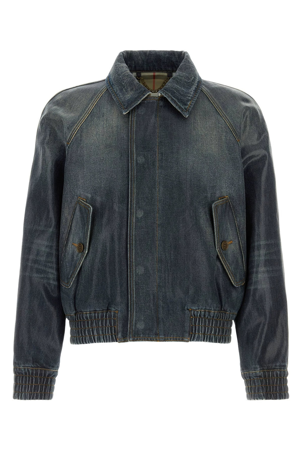 Burberry Men's Jacket in Blue