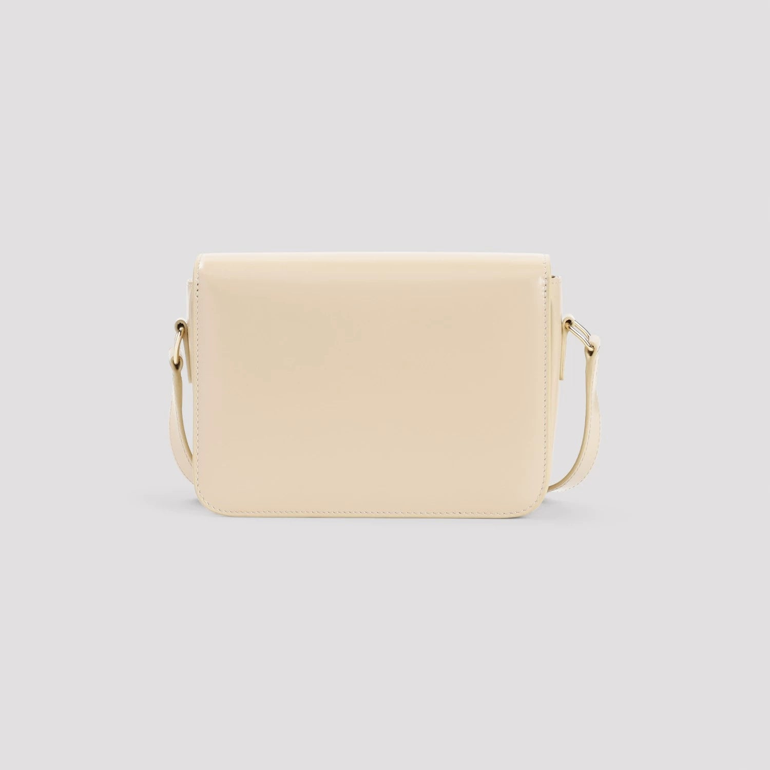 Celine Women's Teen Triomphe Small Shoulder Bag in Beige