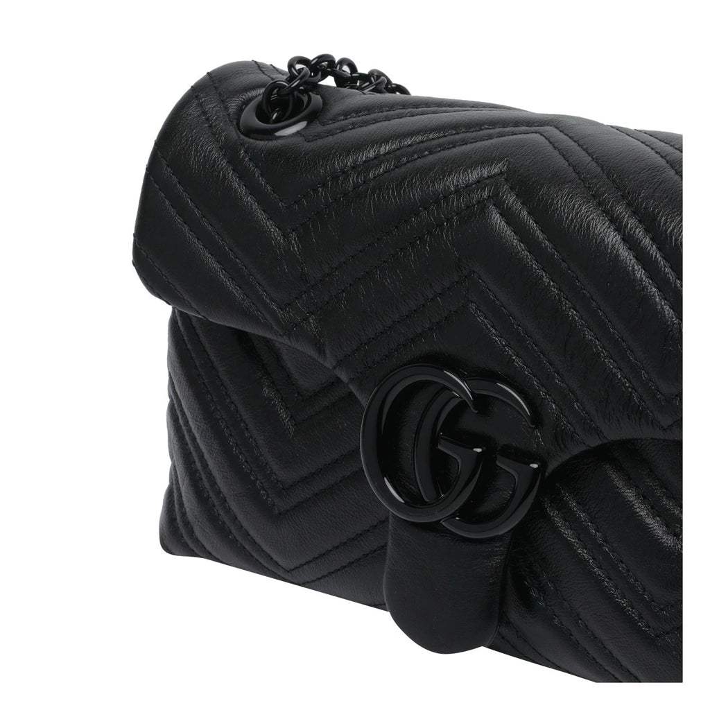Gucci Women's Gg Marmont Small Bag in Black