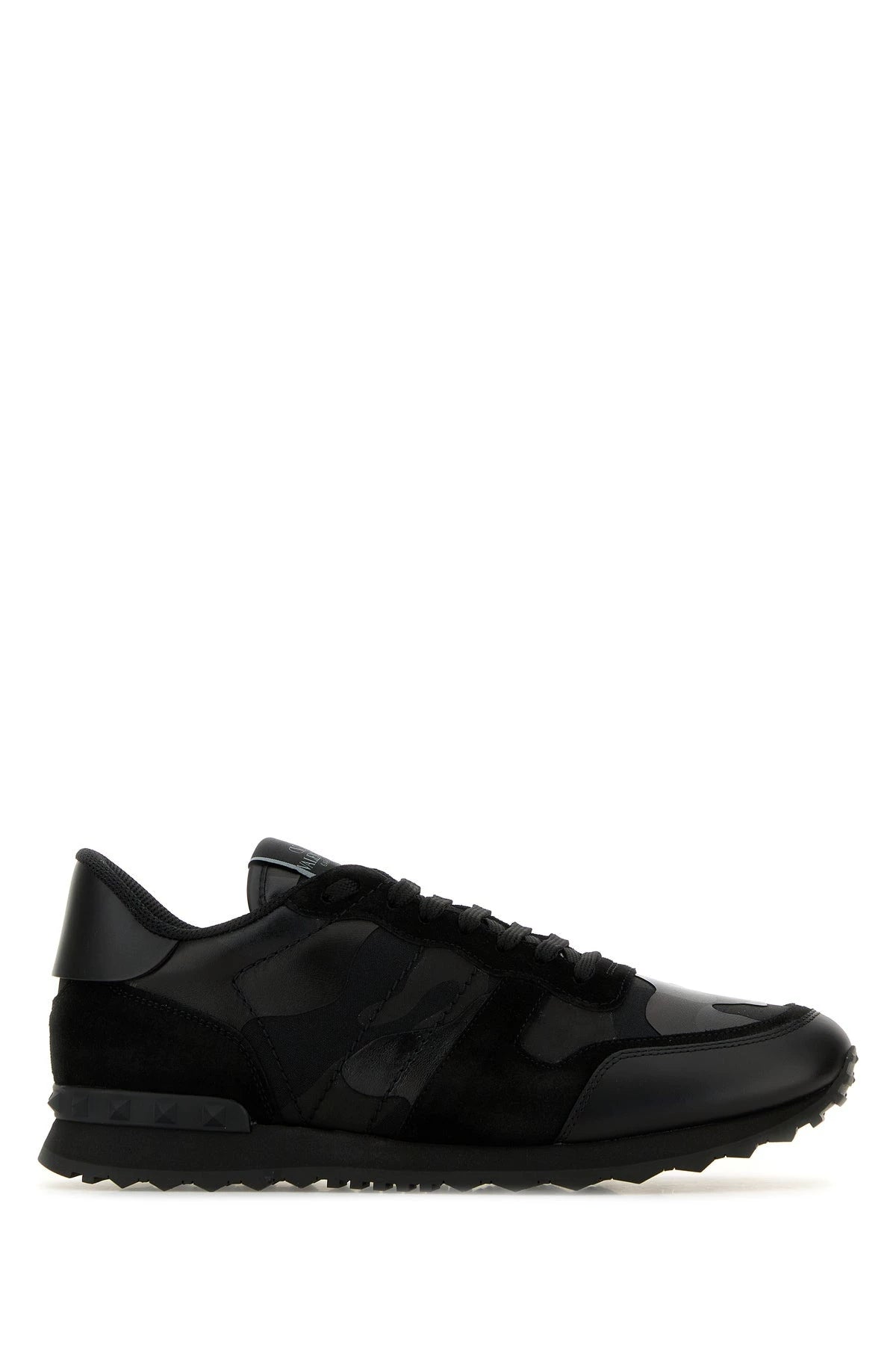 Valentino Men's Rockrunner Sneakers in Black