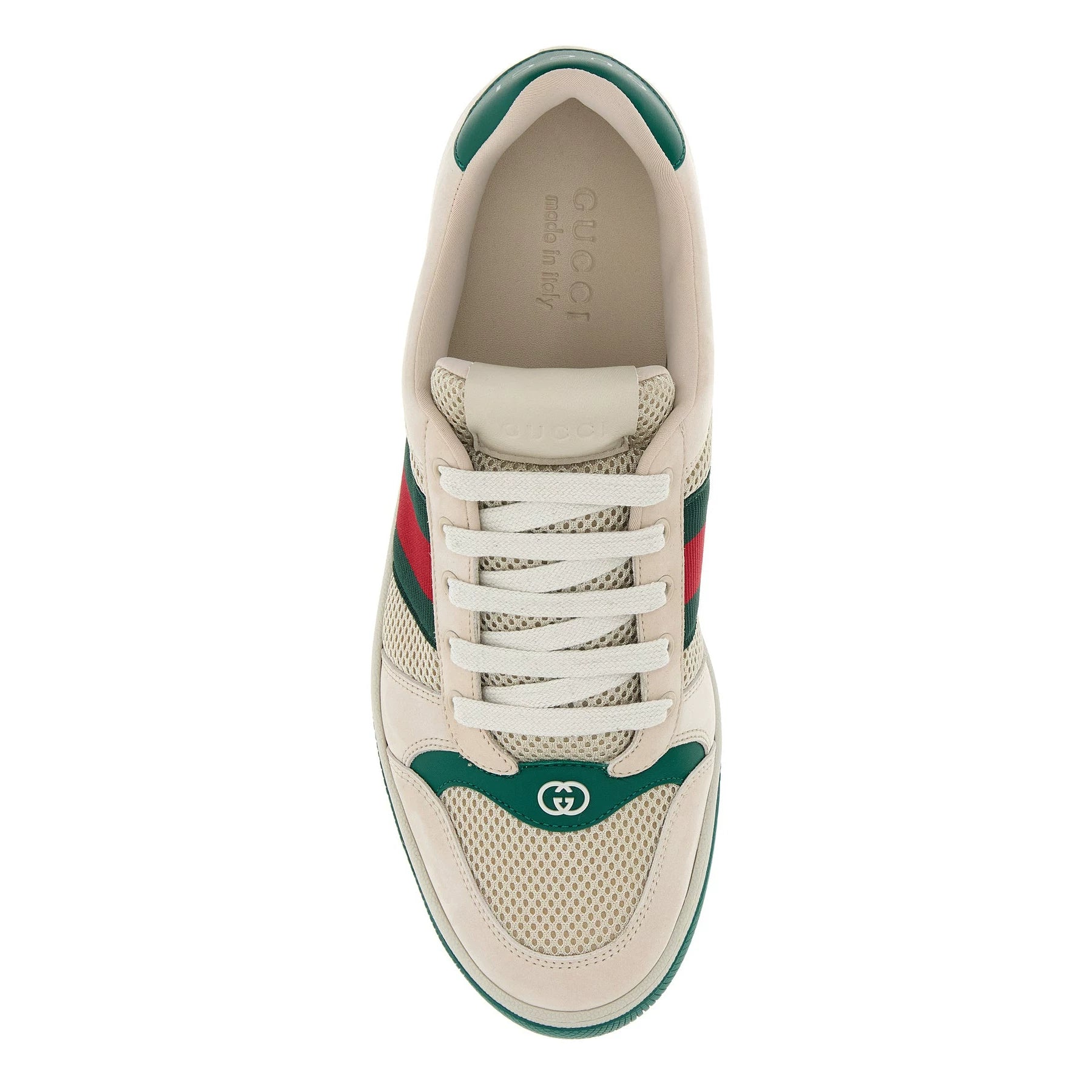 Gucci Men's Screener Sneakers in White