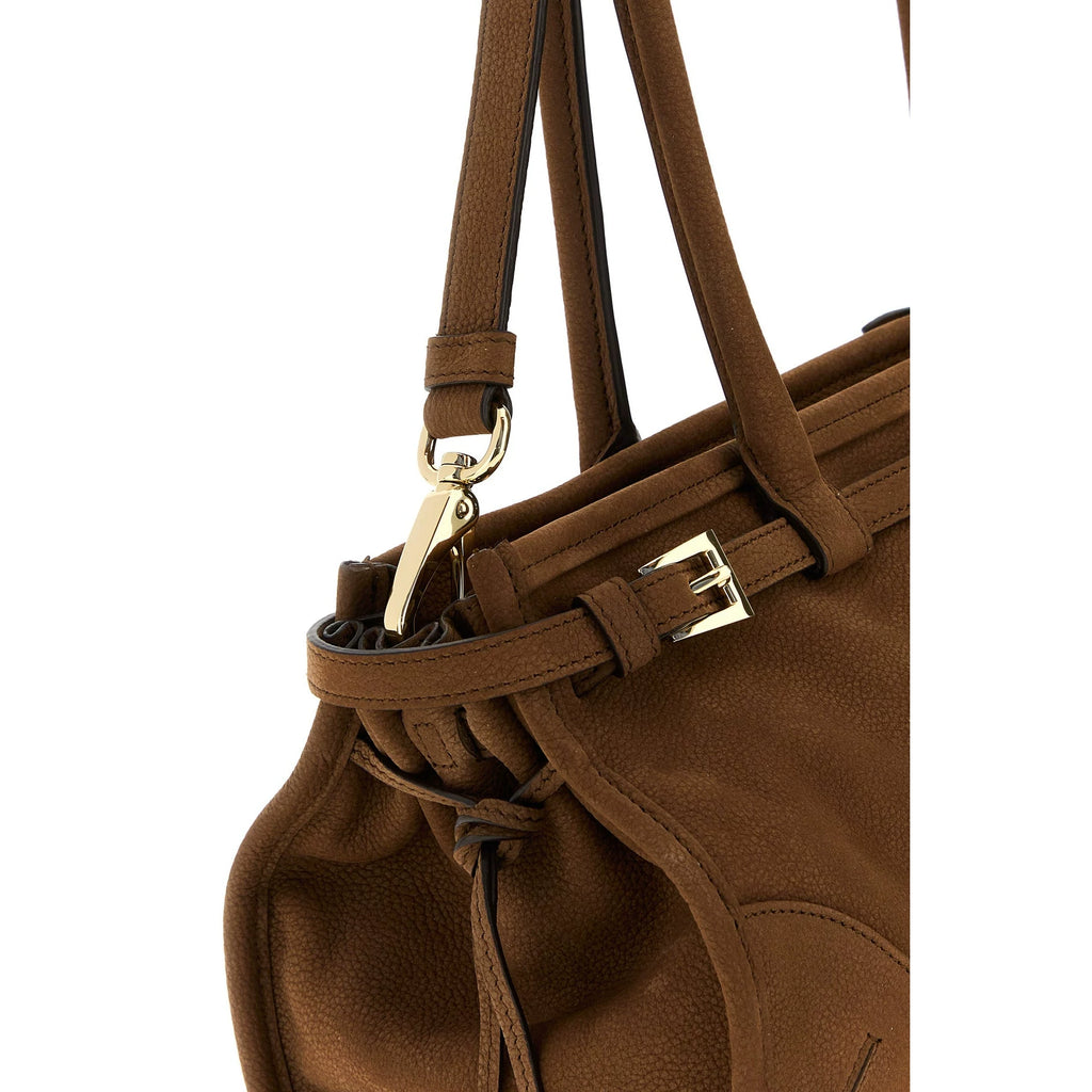 Prada Women's Bonnie Medium Bag in Brown