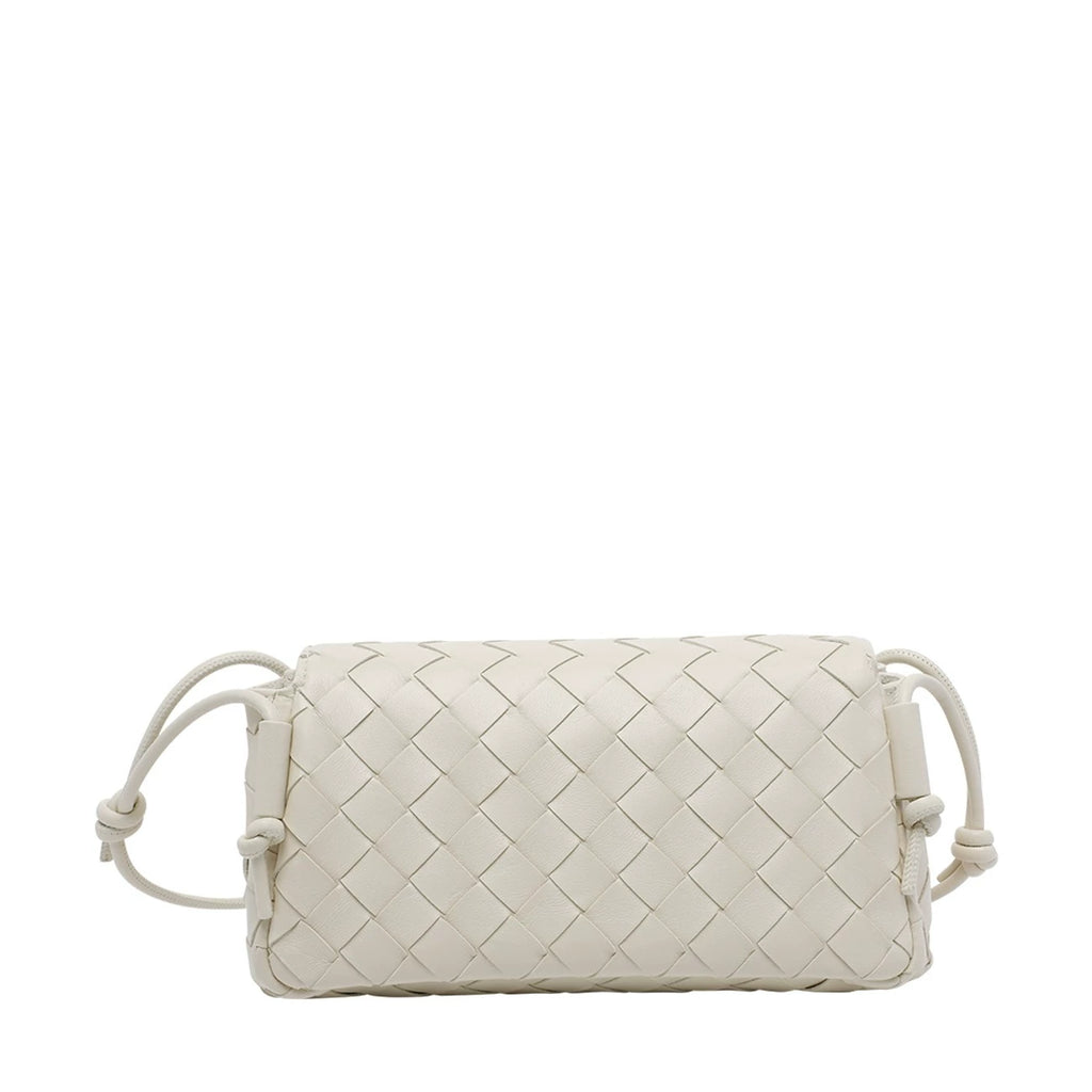 Bottega Veneta Women's Notturno Small Shoulder Bag in White