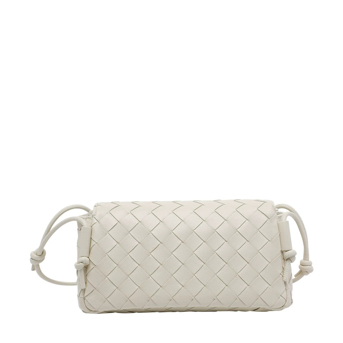 Bottega Veneta Women's Notturno Small Shoulder Bag in White