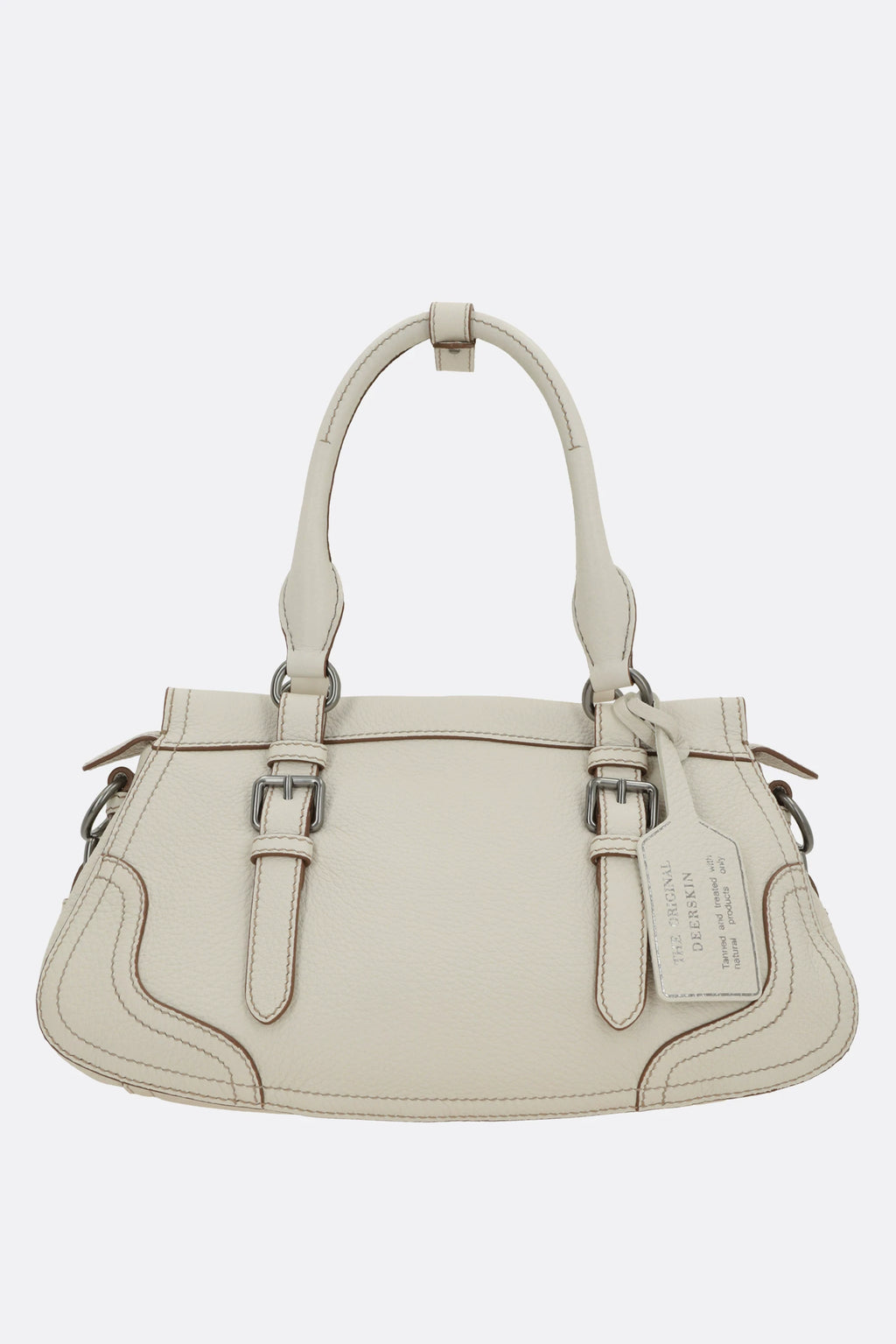 Prada Women's Martellata Handbag in White