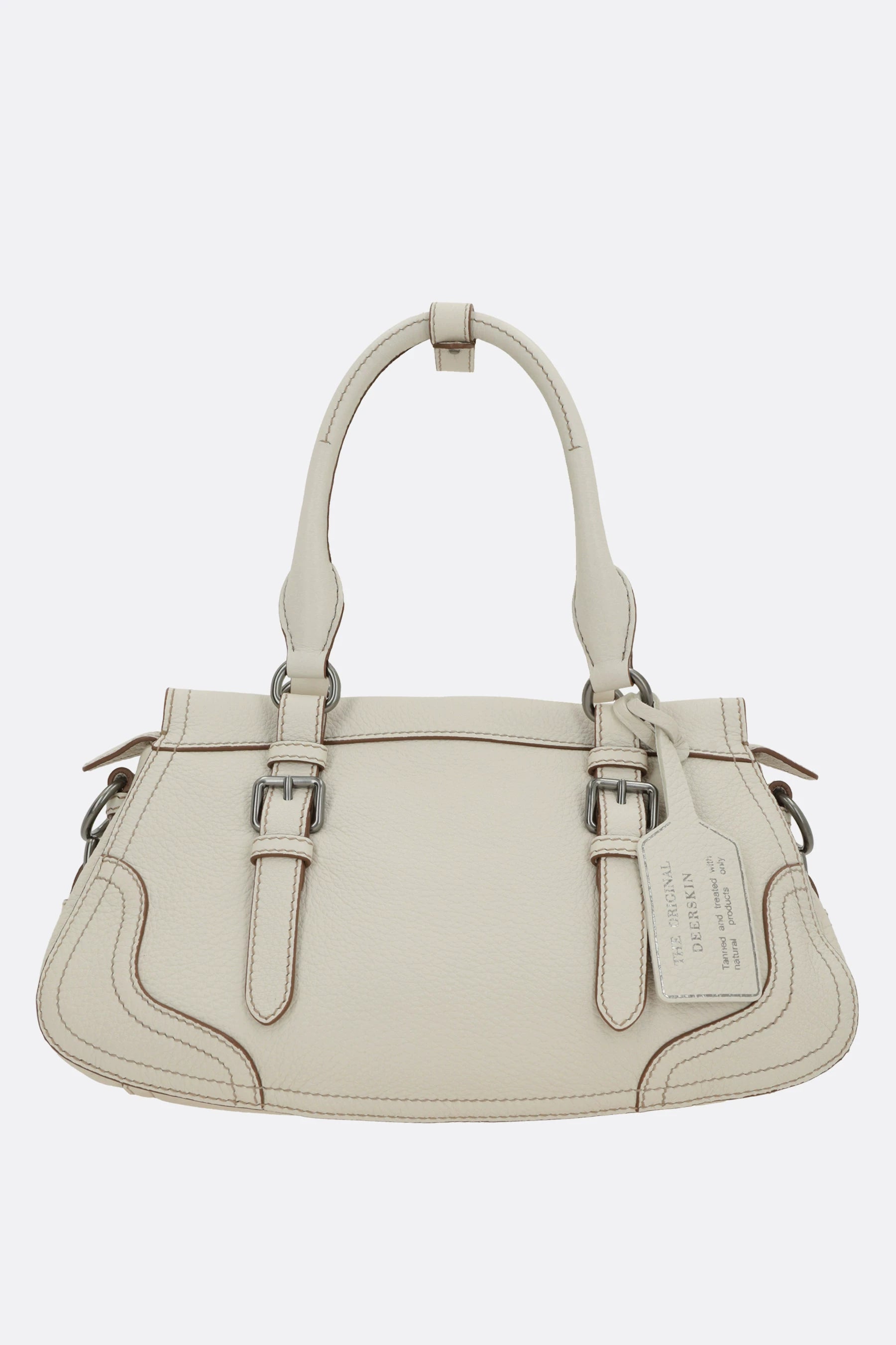 Prada Women's Martellata Handbag in White