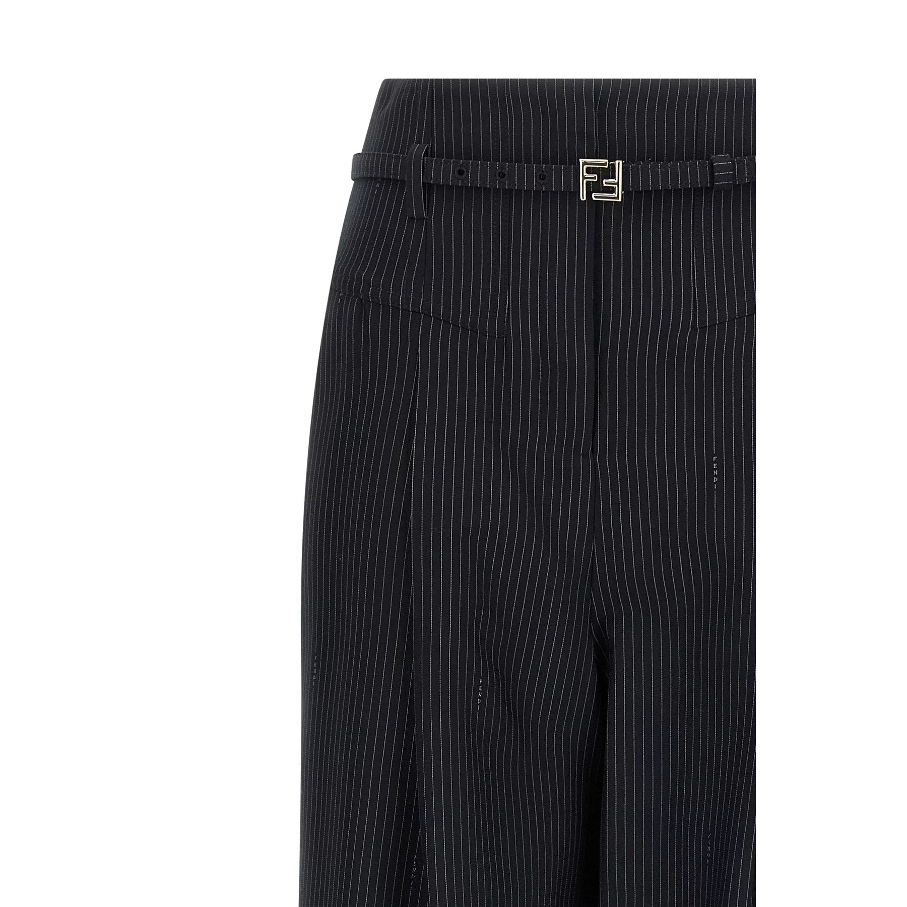 Fendi Women's Pants in Blue