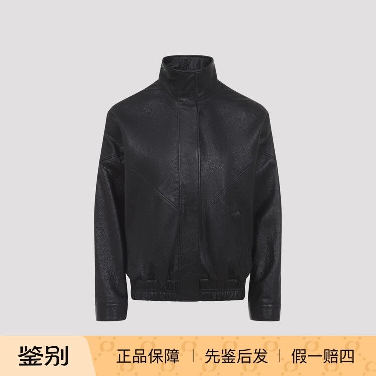 Acne Studios Women's Leather Jacket in Black