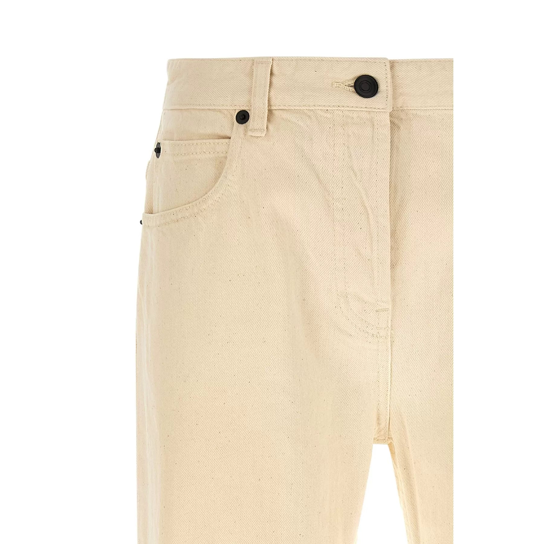 The Row Women's Riaco Cotton Jeans in White