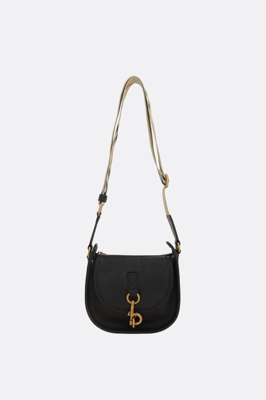 Burberry Women's B Clip Mini Shoulder Bag in Black